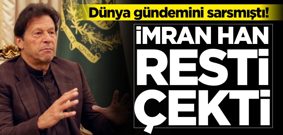 İmran Han'dan 'İsrail' resti! "Filistinliler haklarına kavuşmadan asla tanımıyoruz"