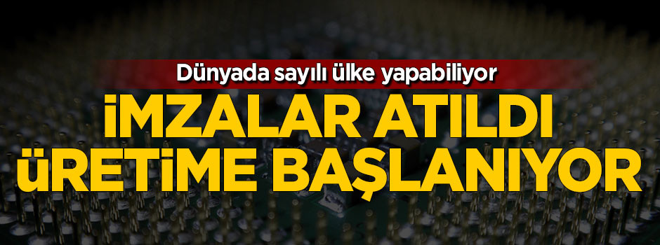İmzalar atıldı: Aselsan için üretilecek