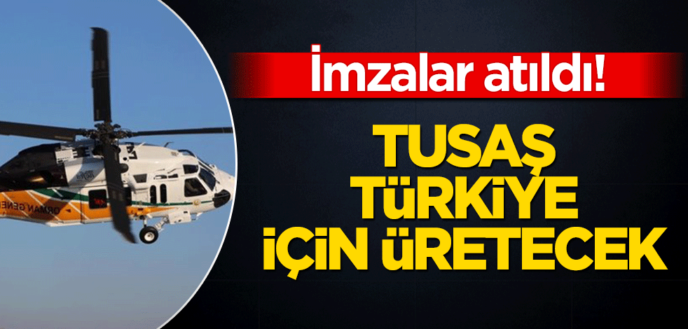 İmzalar atıldı! TUSAŞ Türkiye'nin akciğerleri için üretecek
