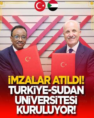 İmzalar atıldı! Uluslararası Türkiye-Sudan Üniversitesi kuruluyor!