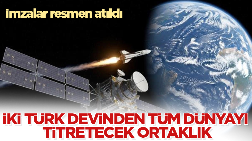 İmzalar resmen atıldı! İki Türk devinden tüm dünyayı titretecek ortaklık