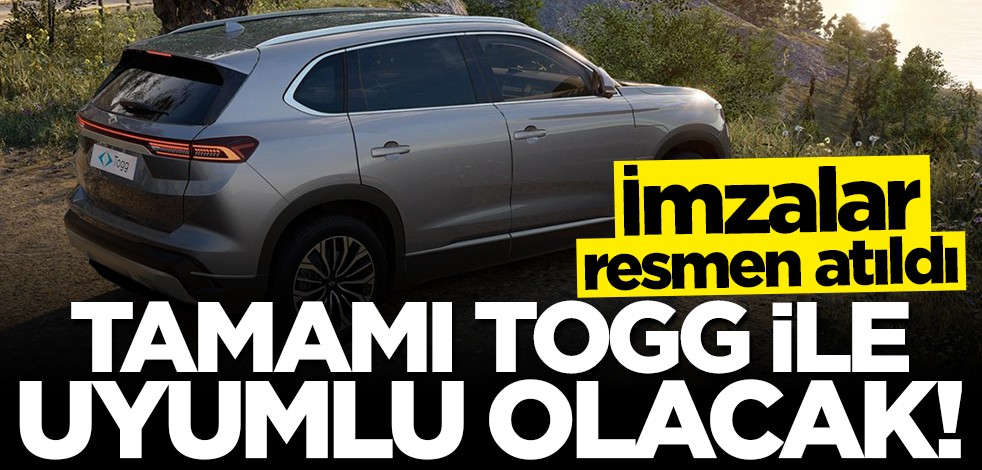İmzalar resmen atıldı! İstasyonların tamamı Togg ile uyumlu olacak