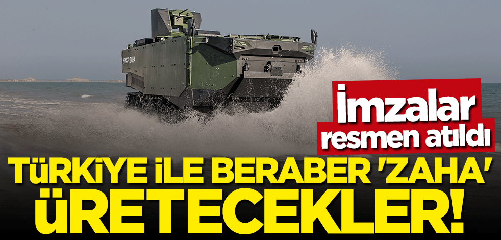 İmzalar resmen atıldı! Türkiye ile birlikte ZAHA üretecekler