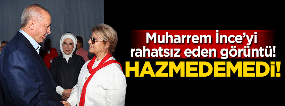 İnce Çiller'in AK Parti mitingine katılmasını hazmedemedi!