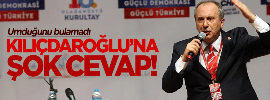 İnce'den Kılıçdaroğlu'na şok!