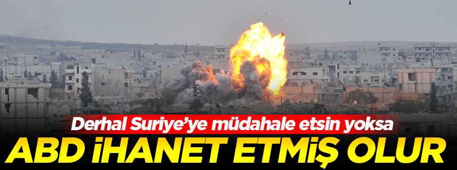 Independent: ABD Suriye'de muhaliflere destek olmalı