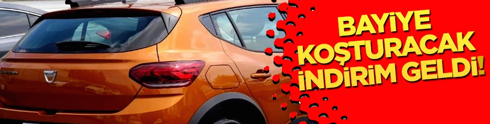 Dacia’dan bayiye koşturacak kampanya: Dev indirim başlıyor! Talepleri almaya başladı! Herkes şaştı kaldı