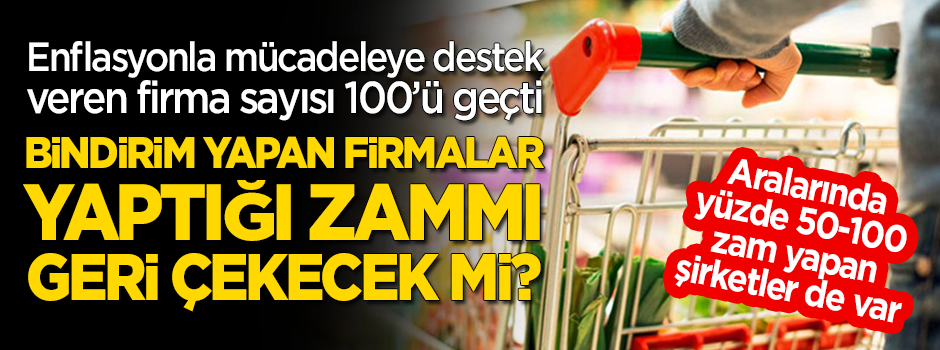 İndirim kampanyasına destek veren firma sayısı 100'ü aştı