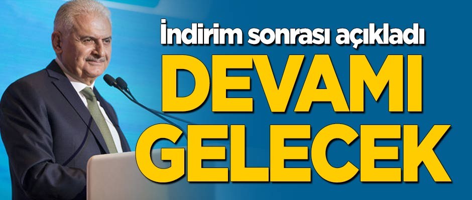 İndirim kararı sonrası Binali Yıldırım açıkladı: Devamı gelecek!