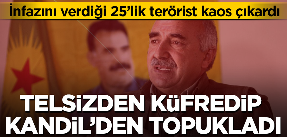 İnfazı verilen 25 yaşındaki terörist, Murat Karayılan'a küfredip Kandil'den kaçtı