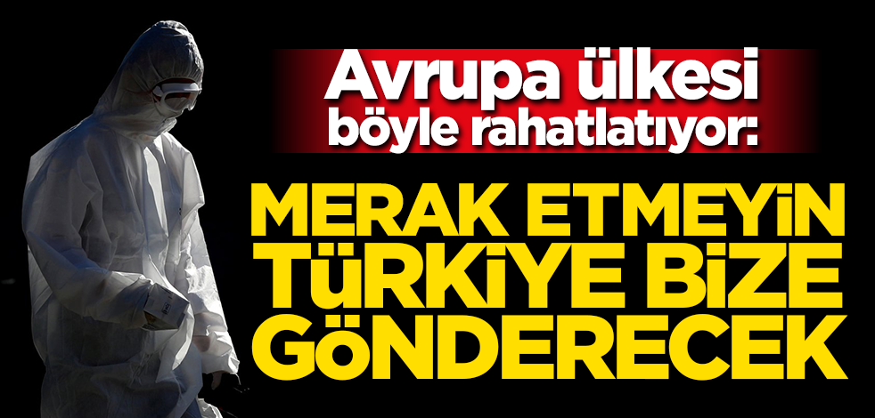 İngiliz bakan sağlıkçıları böyle rahatlattı: Merak etmeyin Türkiye yardım gönderecek!