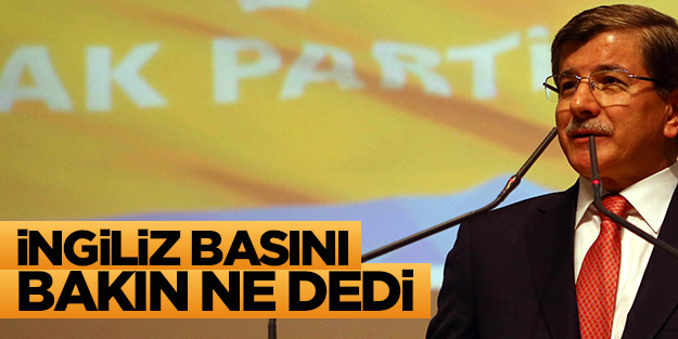 İngiliz FT'den Davutoğlu yorumu: Rakipsiz