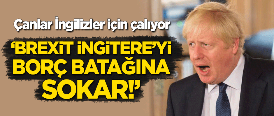 İngiliz hükümetine uyarı: Anlaşmasız Brexit İngiltere'yi borç batağına sokar