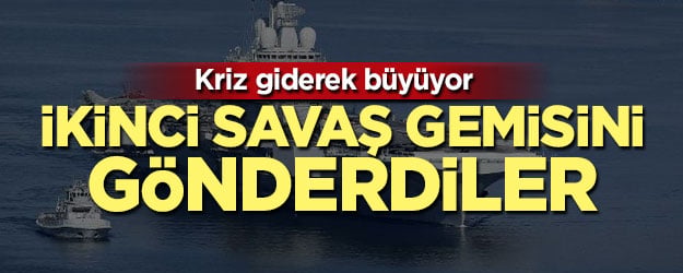 İngiliz savaş gemisi yola çıktı