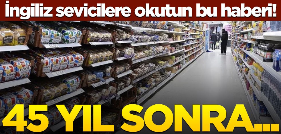 İngiliz sevicilere okutun bu haberi! 45 yıl sonra böylesi ilk kez oldu