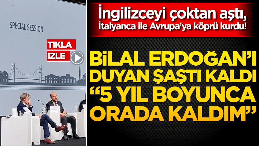 İngilizceyi çoktan aştı, İtalyanca ile Avrupa’ya köprü kurdu! Necmeddin Bilal Erdoğan Verona Ekonomi Forumu’nda Doğu ile Batı’nın kilit rolünü haykırdı!