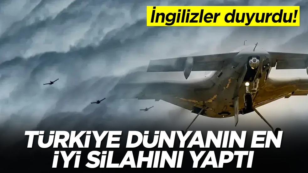 İngilizler şaşkınlık içerisinde duyurdu: Türkiye dünyanın en iyi silahını yaptı