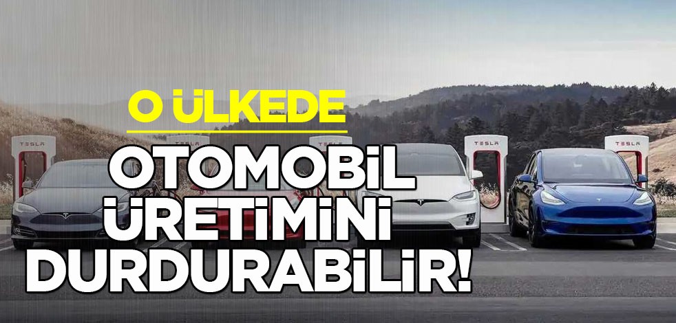 İngilizler yazdı: İngiltere'de otomobil üretimini durdurabilir! Elektrikli araç kotalarında alarm sinyali