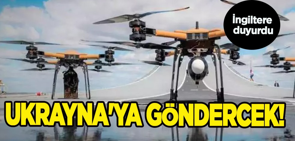İngiltere duyurdu! Ukrayna'ya uzun menzilli drone verecek: Dev anlaşmayı kabul etti! Flaş açıklama geldi