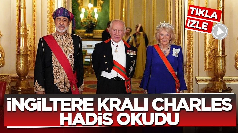 İngiltere Kralı Charles, hadis okudu
