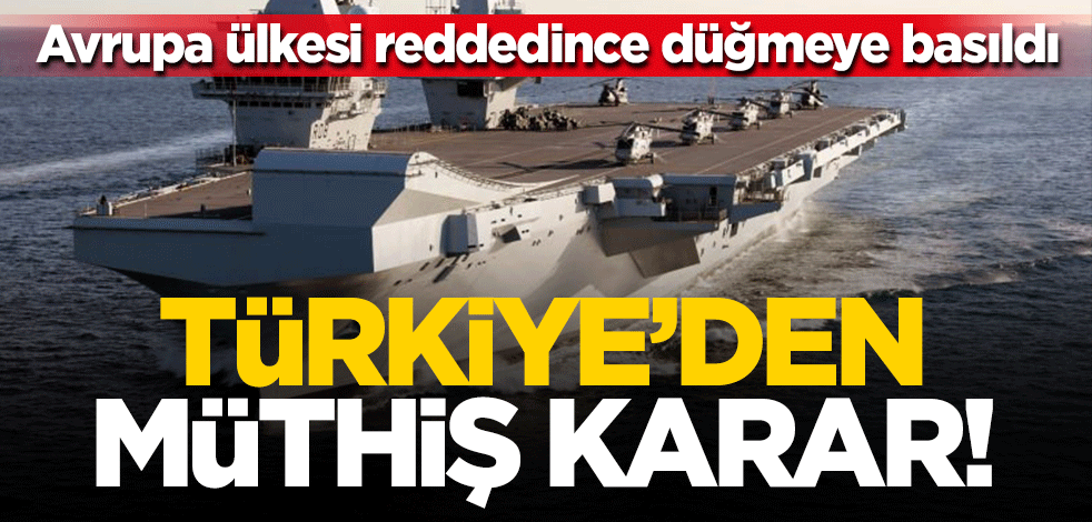 İngiltere, Türkiye'nin uçak gemisi talebini reddetti! Yerli ve millisini yapma kararı