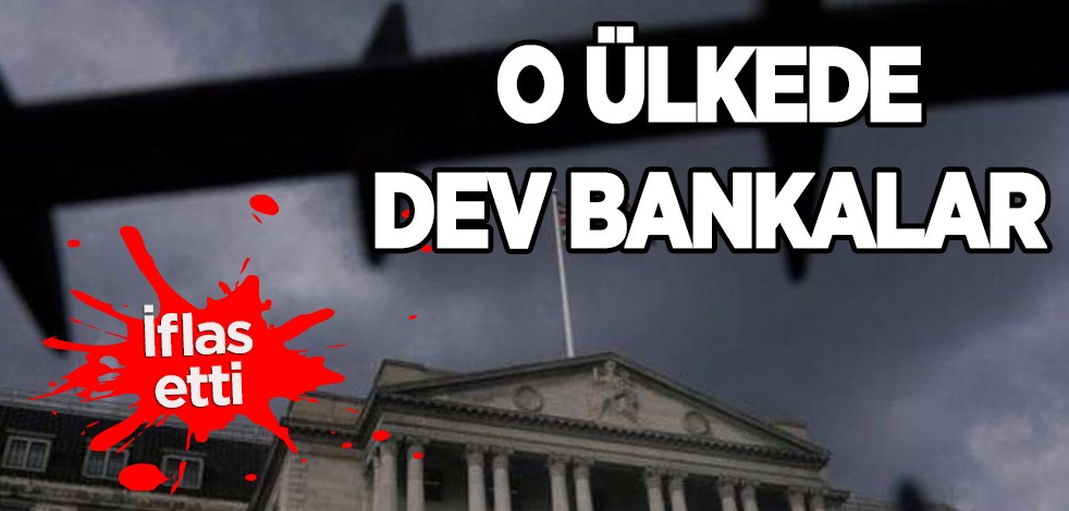 İngiltere'de dev bankalar iflas etti! İflas dalgası ve ekonomik kriz büyüyor, yüzlerce banka şubesi kapandı bile