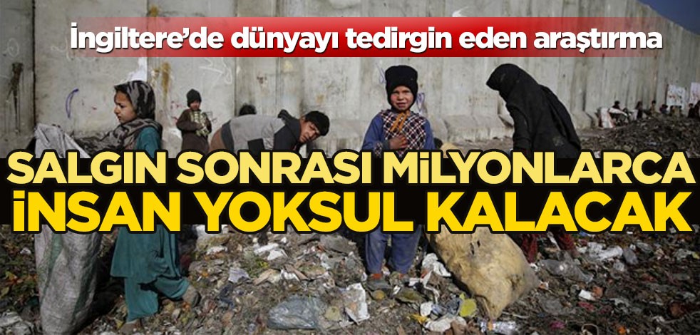 İngiltere'de dünyayı tedirgin eden araştırma