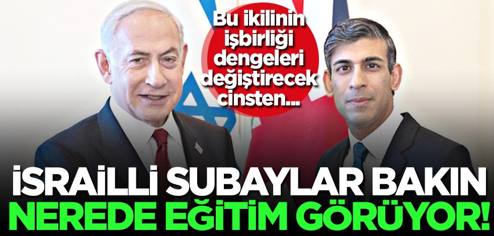 İngiltere’de İsrailli askerler eğitim görüyor: Gazze üzerinde 65 casusluk yapılırken 48 askeri uçak göndermişler