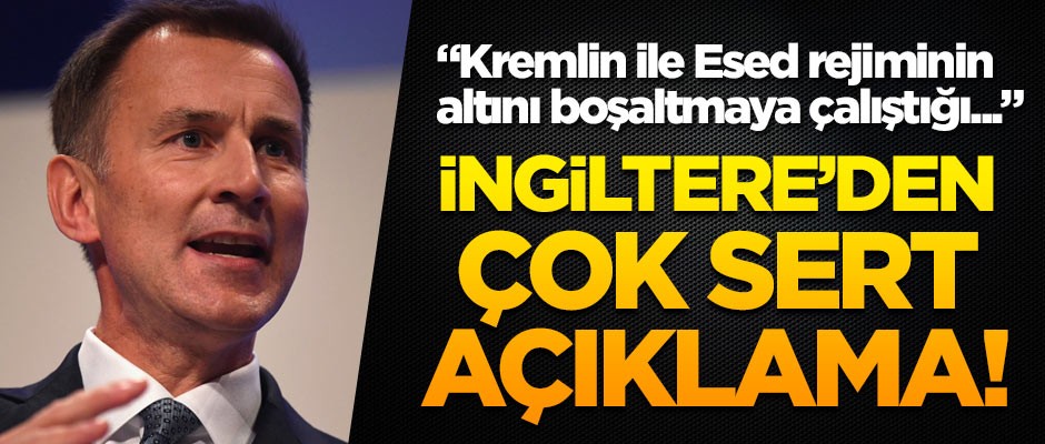 İngiltere'den Rusya ve Suriye'ye çok sert açıklama: Hazır olduğumuzu göstermeye devam edeceğiz