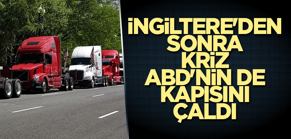 İngiltere'den sonra kriz ABD'nin de kapısını çaldı