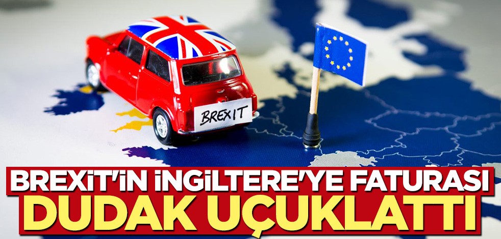 İngiltere'nin AB'den çıkışı 70 milyar sterline mal olabilir