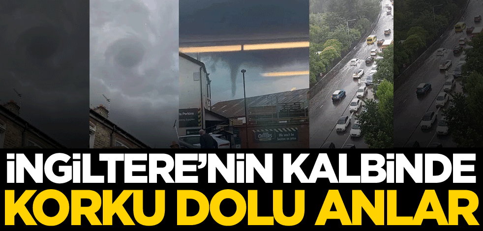 İngiltere'nin kalbinde korku dolu anlar