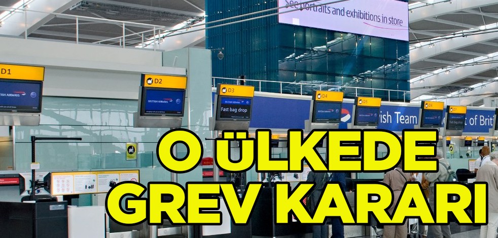 İngiltere'nin ünlü Havalimanı'ndaki milli güvenlik görevlileri artık yok! Son grev olay oldu!