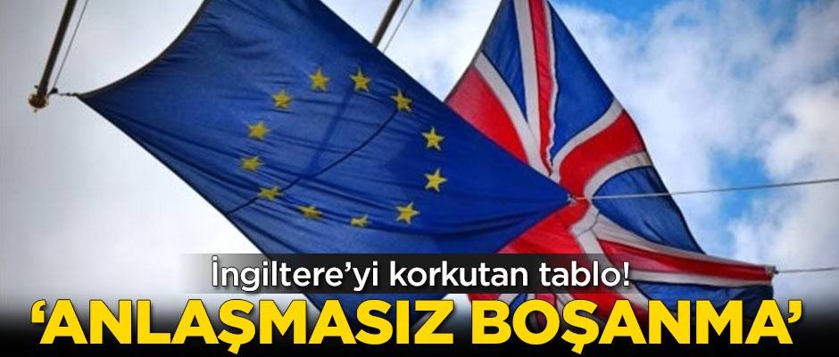 İngiltere'yi korkutan tablo! 'Anlaşmasız boşanma'
