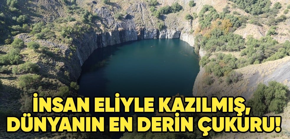 İnsan eliyle kazılmış, dünyanın en derin çukuru!