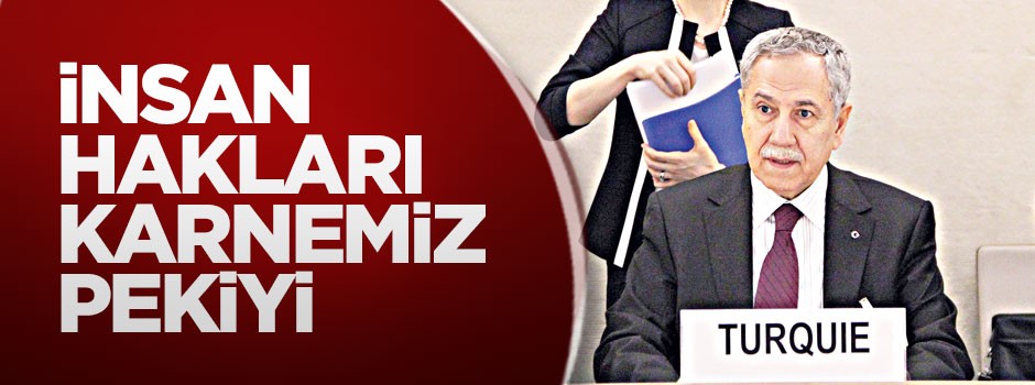 İnsan hakları karnemiz pekiyi