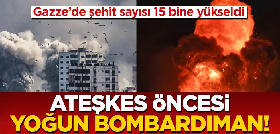İnsani ara öncesinde katiller saldırılarını yoğunlaştırdı! Gazze'de korkunç bilanço