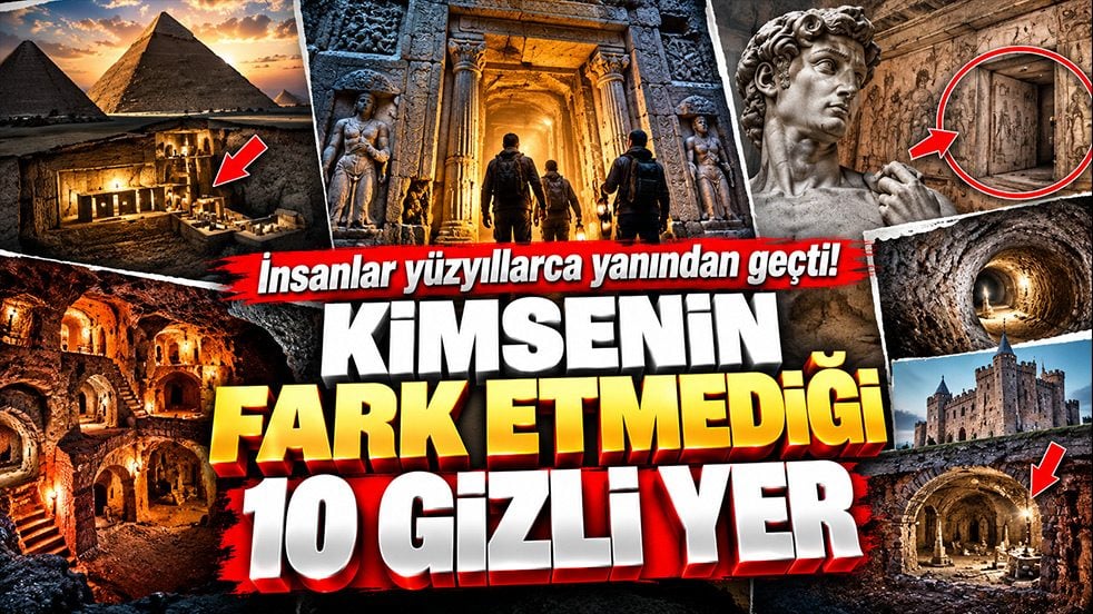 İnsanlar yüzyıllarca yanından geçti! Kimsenin fark etmediği 10 gizli yer