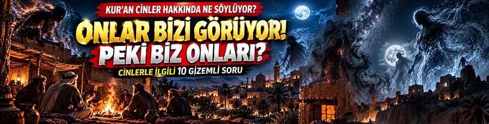 İnsanları görüyorlar, biz onları görebiliyor muyuz? Kur’an’a göre cinlerle ilgili 10 gizemli soru