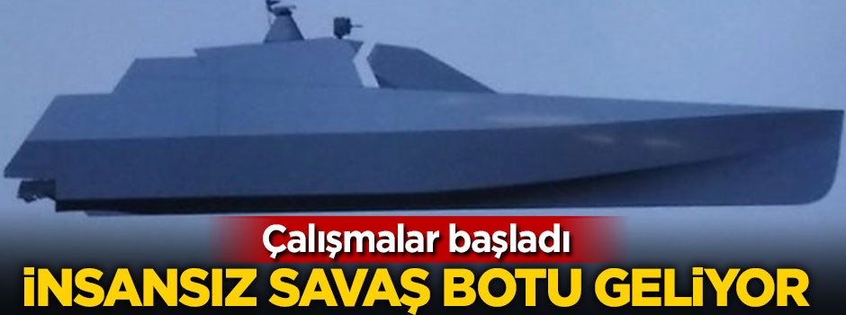 İnsansız savaş botları geliyor