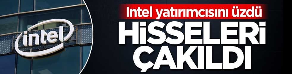 Intel’de bilanço sonrası sert satış: Hisseler yüzde 21’den fazla düştü