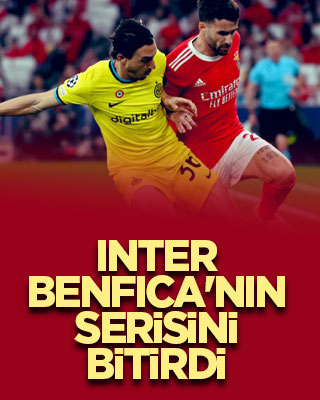Inter, Benfica'nın serisini bitirdi