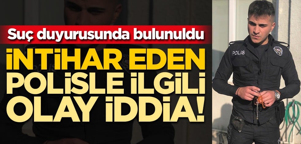 İntihar eden polis memuru Muhammed Emin Kaya'nın ailesinden olay iddia! Suç duyurusunda bulundular