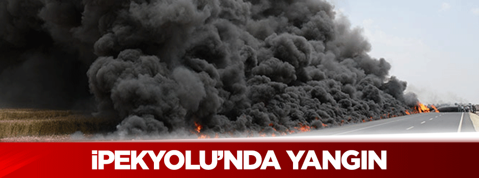 İpekyolu'nda yangın