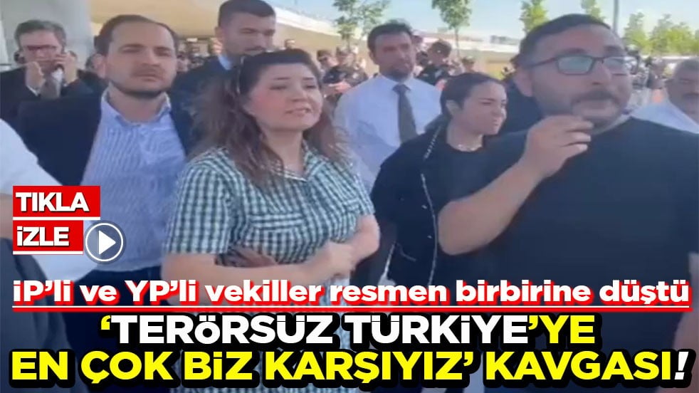 İP’li ve YP’li vekiller resmen birbirine düştü 'Terörsüz Türkiye'ye en çok biz karşıyız' kavgası!