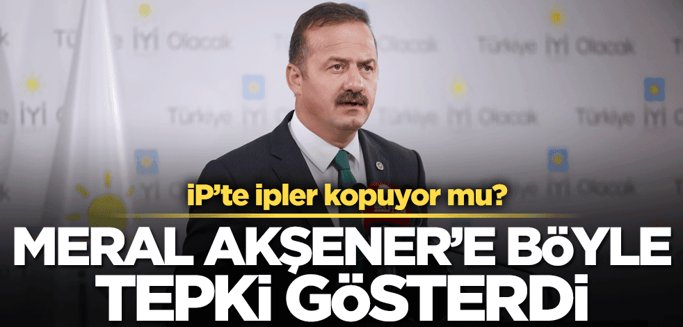 İP’te ipler kopuyor mu? Akşener'e böyle tepki gösterdi