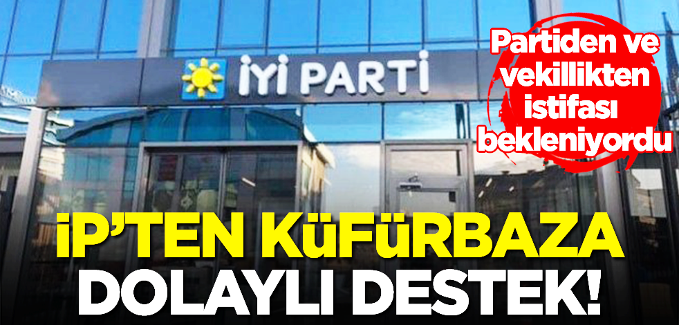 İP’ten ‘küfürbaz’ Lütfü’ye dolaylı destek: Biz de özür diliyoruz, arkasındaki eli ifşa edeceğim!