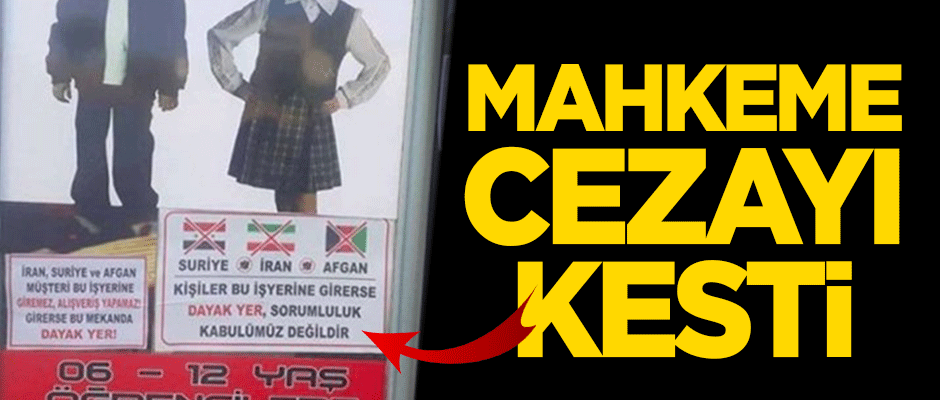 "Irak, Afgan ve Suriyeli giremez, girerse dayak yer" yazısına mahkemeden ceza!