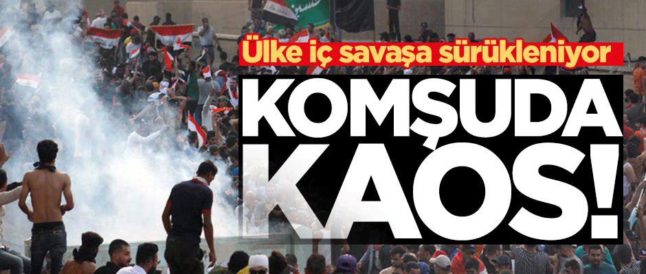 Irak alev alev yanıyor! Gece boyu çatışmalar yaşandı