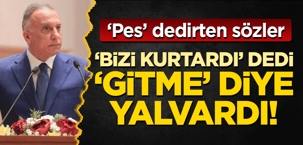 Irak Başbakanı'ndan 'pes' dedirten sözler: "Bizi kurtardı" dedi, 'Gitme' diye yalvardı